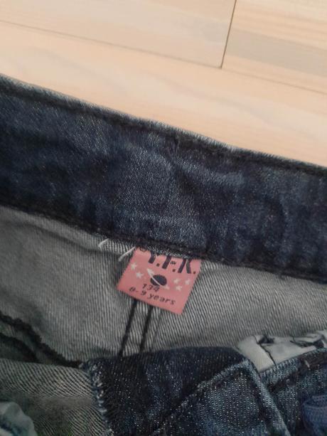 Krásna rifľová suknička, 134