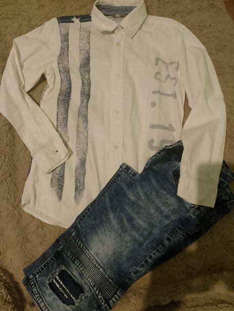 Parádna košieľka a rifle, kids,140