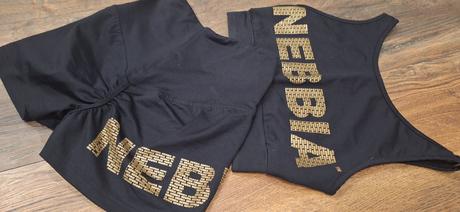 Nebbia komplet na cvičenie podprsenka kraťasy, nebbia,xs