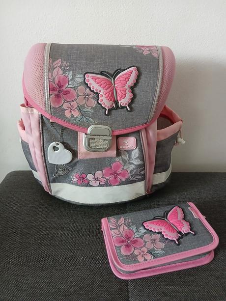 Školská taška motýľ, 