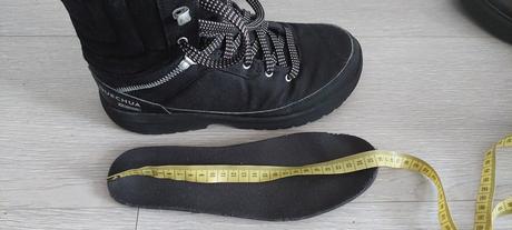 Vysoká zimná nepremokavá obuv, quechua,39