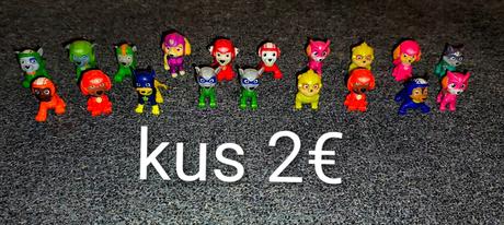 Figúrky paw patrol, 