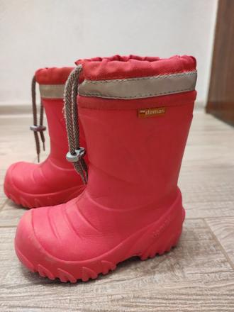 Gumaky / snehule demar s kozusinovou vlozkou, demar,24