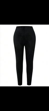 Dámske termoleginy s kožušinkou xxl, xxl