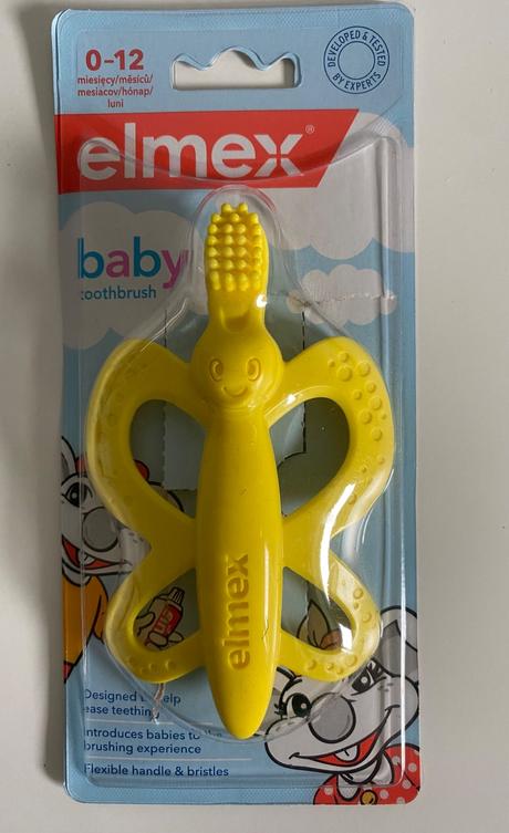 Elmex zubná kefka/hryzátko, 