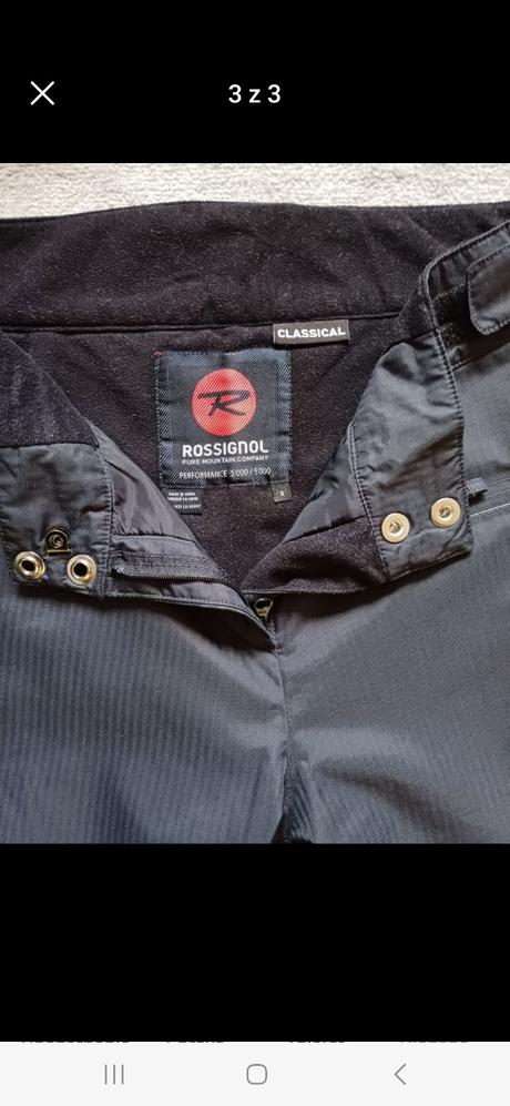 Dámske lyžiarske nohavice zn. rossignol, s