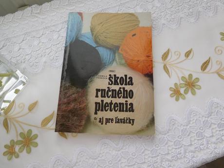 Retro kniha na štrikovanie,, 