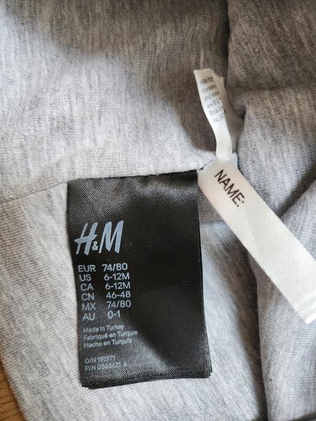 Čiapka a nakrcnik harry potter, h&m,74