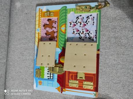 Naučna doska s dvierkami, 