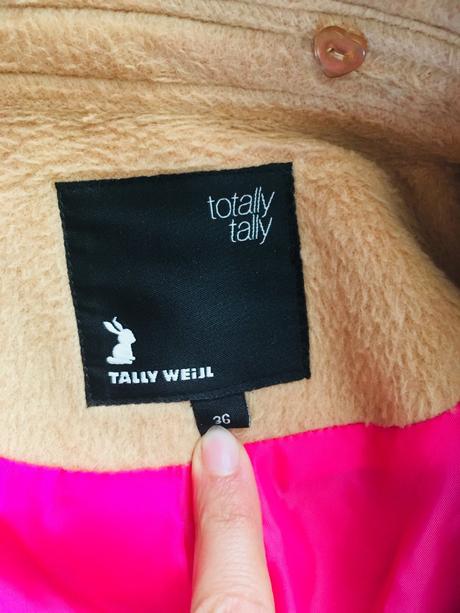 Nádherný kabát značky tally weijl, pc 49,90 eur, tally weijl,s