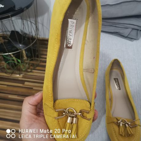 Zlte balerinky, primark,37