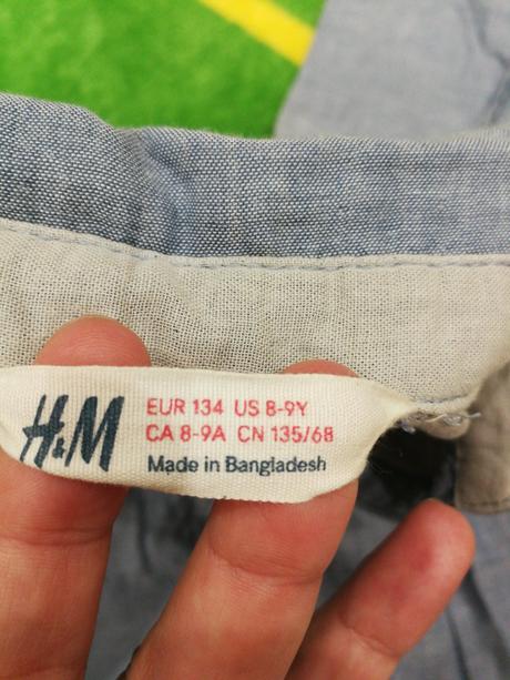 Dlhá blúzka, h&m,134
