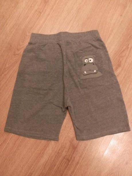 Kraťasky s hrochom, h&m,128