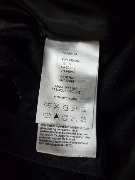 Lyžiarske nohavice reima terrie, reima,140