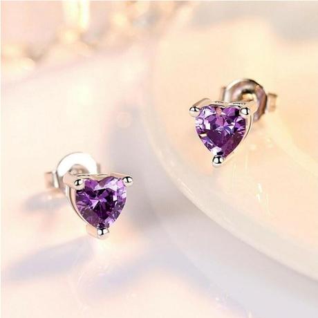 Náušnice srdiečko,