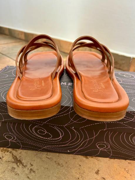 Luxusné kožené šľapky zn.homers artisan č.39, 39