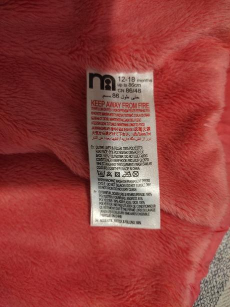 Cervena bunda, kabat, marks & spencer,80