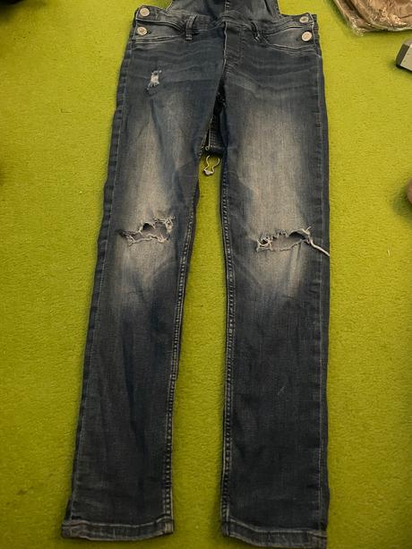 Krásne rifle na traky, denim,146