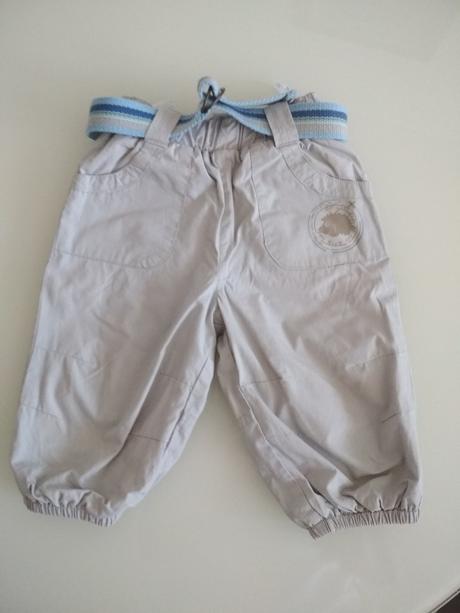Chlapčenské podšité nohavice, baby club,74