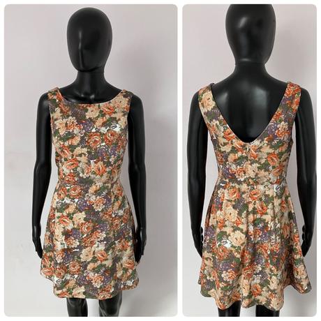 Dámske kvetované letné šaty (s), s