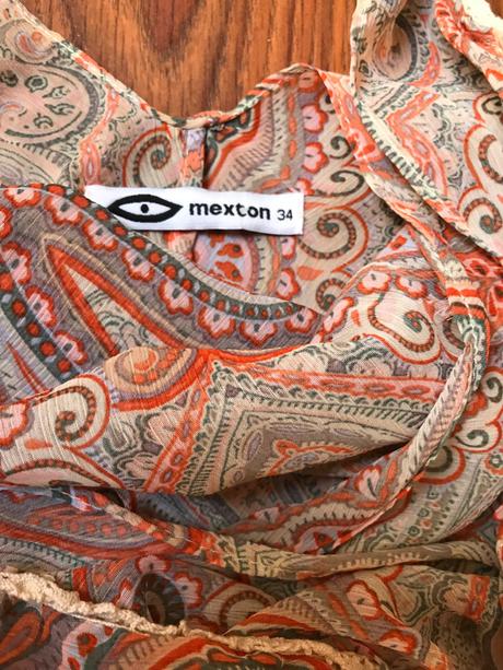 Letne plazove saty mexton, s