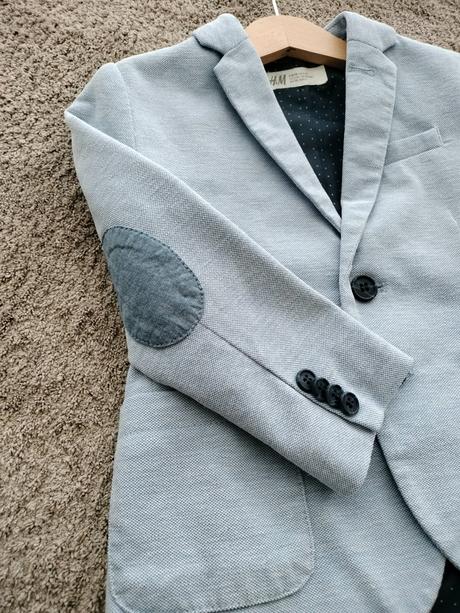 Bledo modré sako h&m, h&m,98