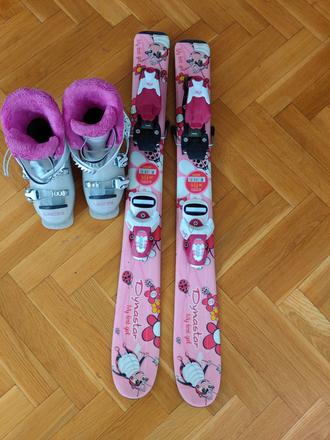 Dynastar lyze s viazaním a lyziarky, dynastar,80-89 cm