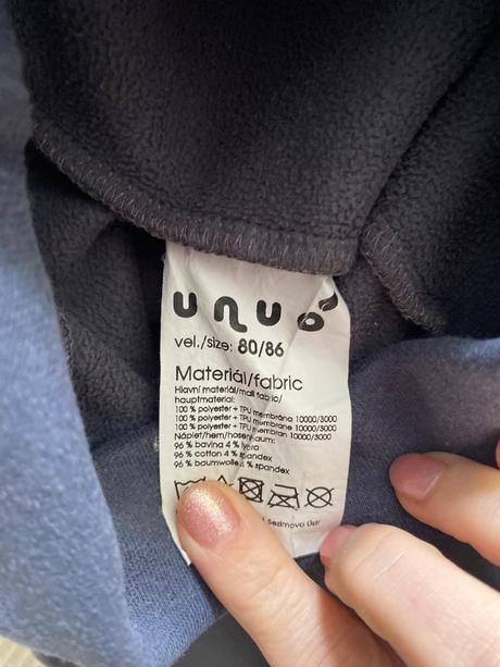 Softshelove nohavice unuo 80/86, unuo,80