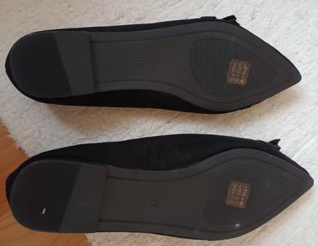 Cierne latkove baleriny 37, 37