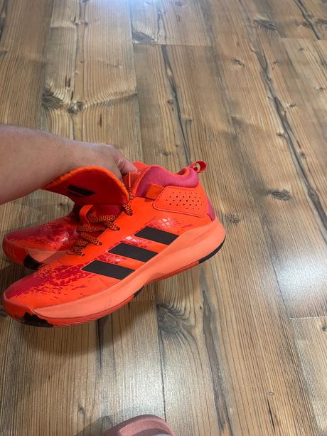 Tenisky adidas oranzove 38-2/3, adidas,38