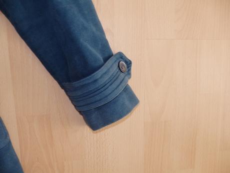 Zeleny dlhy prechodny kabat, next,s