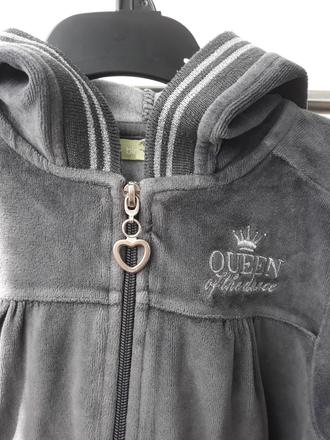 Mikina zamatová - queen of the dance, 122