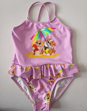 Dievčenské plavky paw patrol, nickelodeon,104