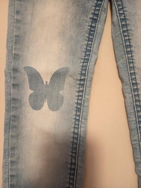 Elastické dzinsy 128, 128