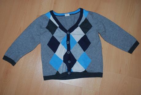 Štýlový svetrík pre elegána, v.86/92, h&m,86