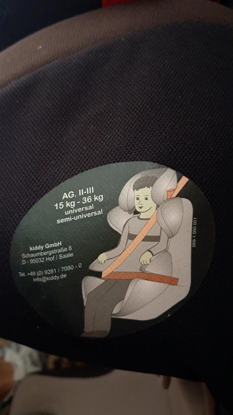 Autosedačka kiddy 15-36 kg s izofixom, kiddy
