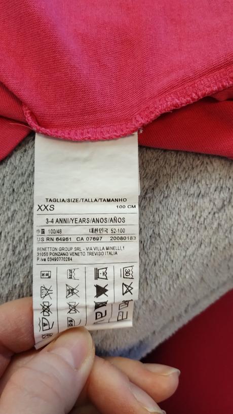 Tričko benetton, benetton,104