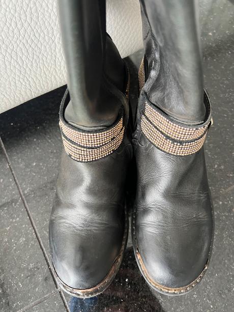 Baldinini kožené vysoké čižmy vel.32, baldinini,32