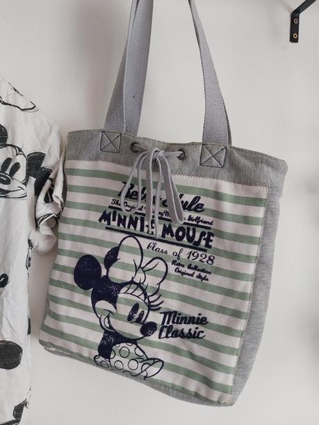 Tricko + taška mickey mouse, disney,m