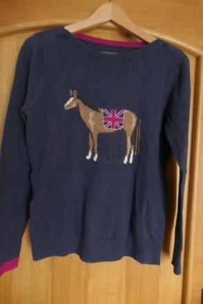 Joules original stylovy, bavlneny sveter, s