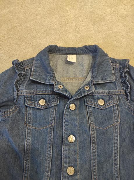 Riflová bunda, h&m,104