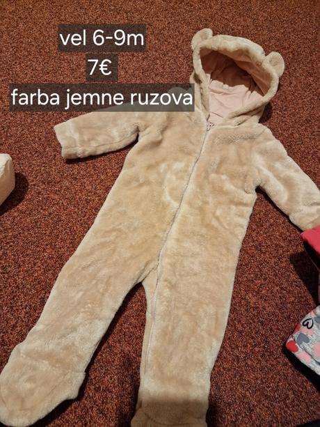 Overal teddy, f&f,80