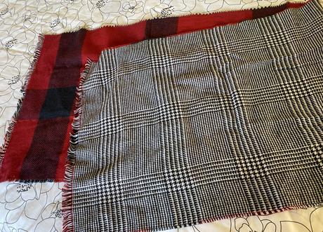 Elegantný mäkký obojstranný šál uni, 