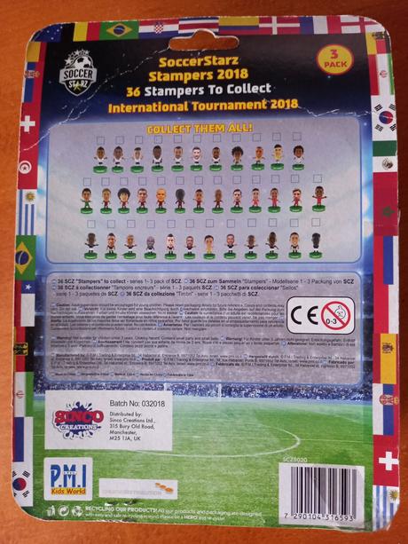 Figúrky pečiatky futbalisti messi +2, 