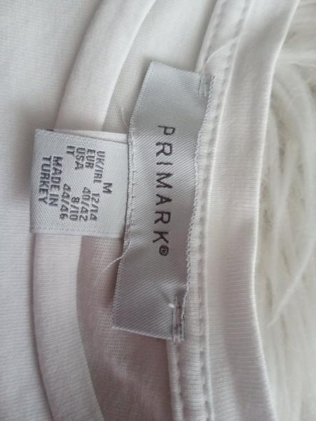 Primark tričko s volanom, primark,m