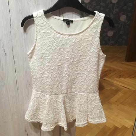 Tričko s čipkou, amisu,m