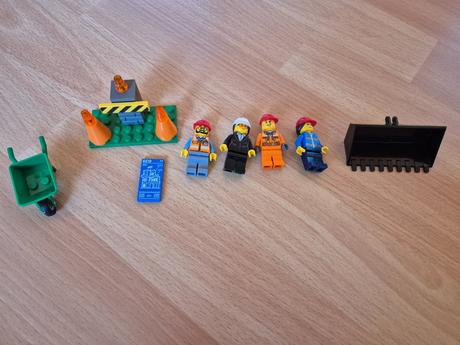 Lego city 60391 stavebné vozidla, 