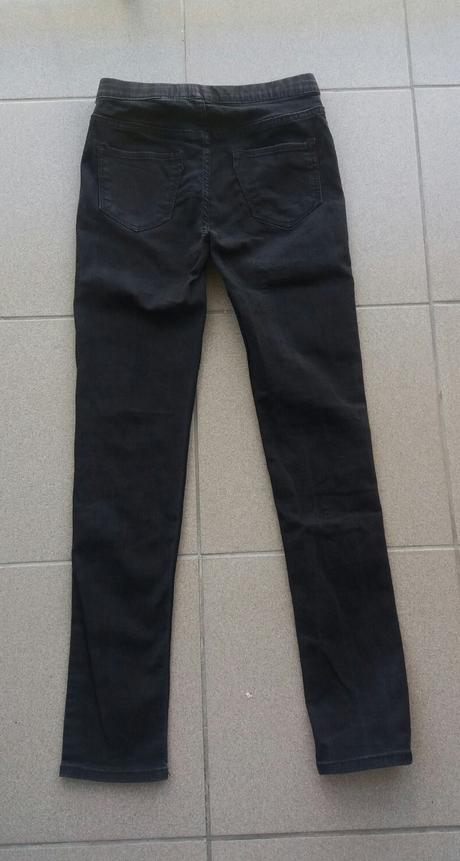 Riflové leginy h&m skinny č.140, h&m,140