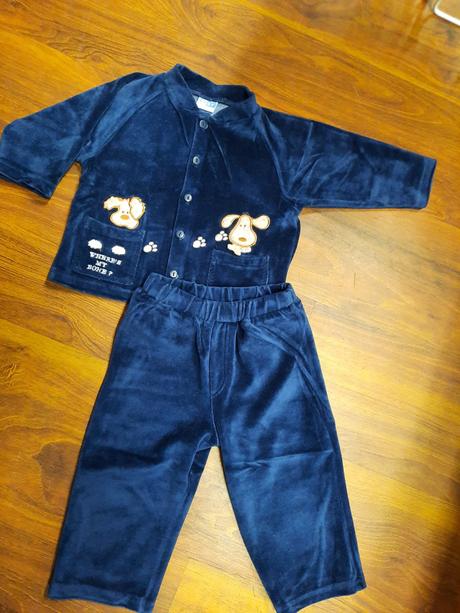 Zamatová súpravička krásna, baby,80