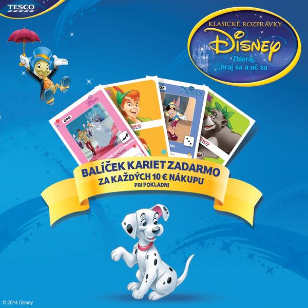 VÝMENNÁ BURZA: Tesco Disney kartičky